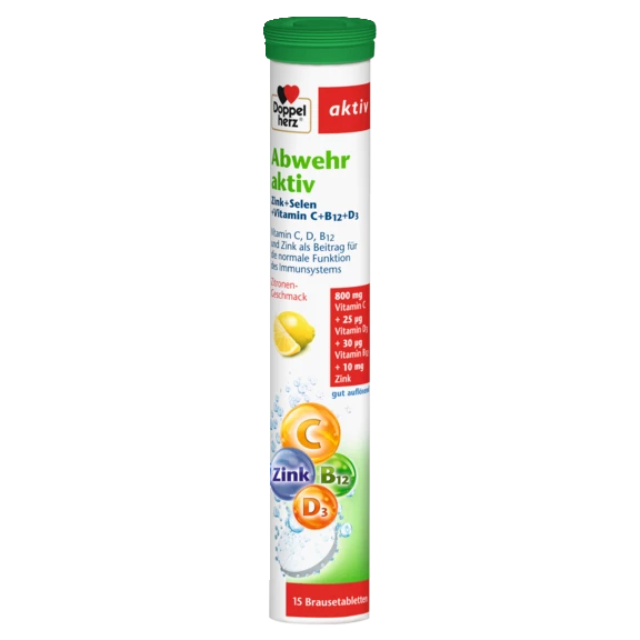 Illustration of the product packaging Doppelherz aktiv  Imunitate front view